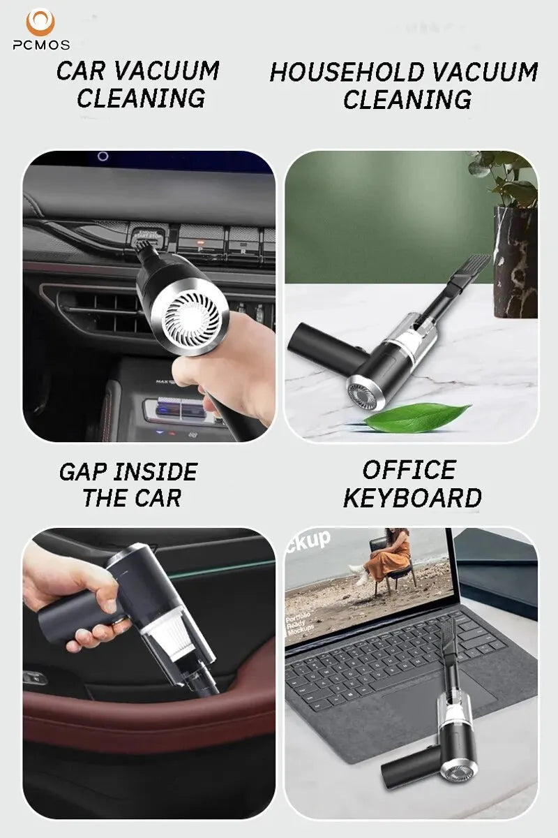 Aspirapolvere Portatile Senza Fili – Per Auto
