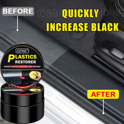 Rinnovatore per Plastica Auto – Effetto Nero Lucido | Ripristino e Lucidatura di Plastiche e Pelle