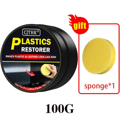 Rinnovatore per Plastica Auto – Effetto Nero Lucido | Ripristino e Lucidatura di Plastiche e Pelle