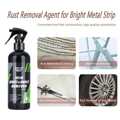 HGKJ Spray Rimuovi Ruggine per Auto – Detergente Super Potente per Vernice e Cerchi
