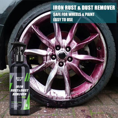 HGKJ Spray Rimuovi Ruggine per Auto – Detergente Super Potente per Vernice e Cerchi
