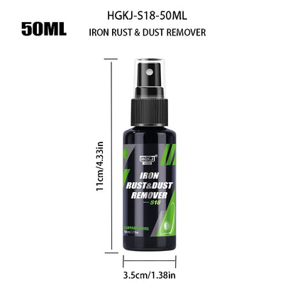 HGKJ Spray Rimuovi Ruggine per Auto – Detergente Super Potente per Vernice e Cerchi