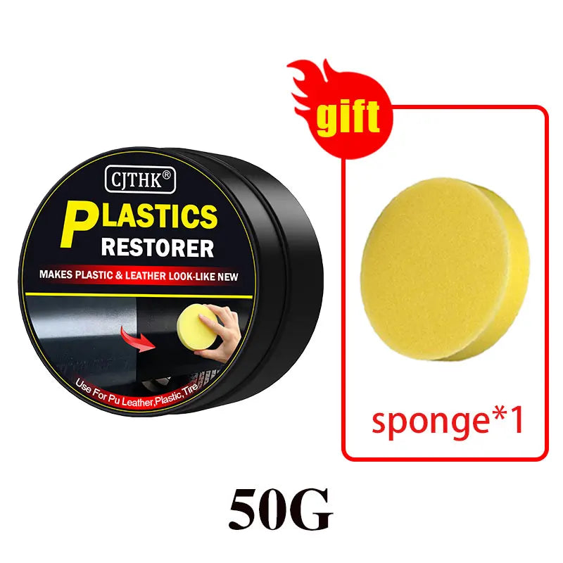 Rinnovatore per Plastica Auto – Effetto Nero Lucido | Ripristino e Lucidatura di Plastiche e Pelle