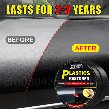 Rinnovatore per Plastica Auto – Effetto Nero Lucido | Ripristino e Lucidatura di Plastiche e Pelle