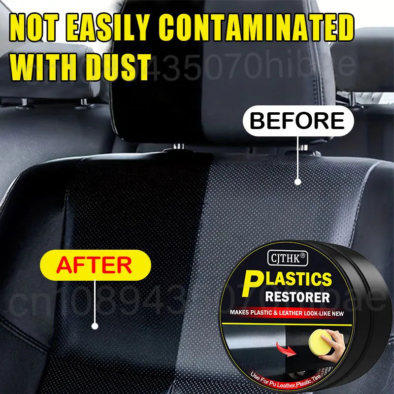 Rinnovatore per Plastica Auto – Effetto Nero Lucido | Ripristino e Lucidatura di Plastiche e Pelle