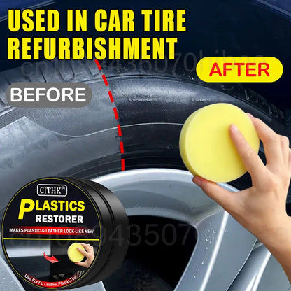 Rinnovatore per Plastica Auto – Effetto Nero Lucido | Ripristino e Lucidatura di Plastiche e Pelle