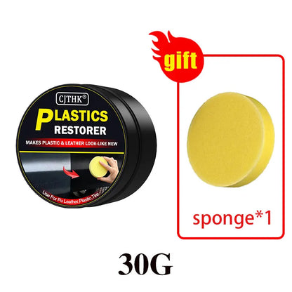 Rinnovatore per Plastica Auto – Effetto Nero Lucido | Ripristino e Lucidatura di Plastiche e Pelle