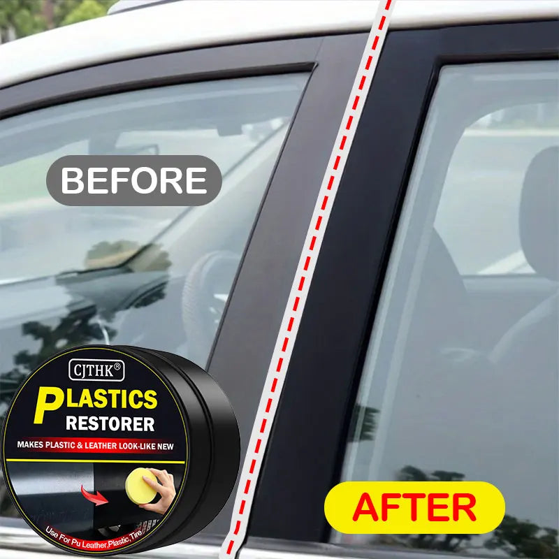 Rinnovatore per Plastica Auto – Effetto Nero Lucido | Ripristino e Lucidatura di Plastiche e Pelle