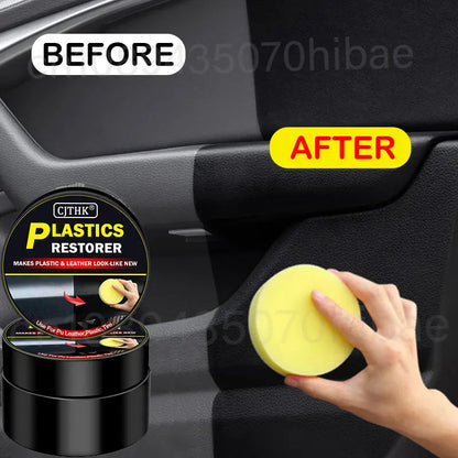 Rinnovatore per Plastica Auto – Effetto Nero Lucido | Ripristino e Lucidatura di Plastiche e Pelle