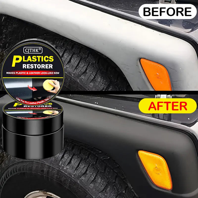 Rinnovatore per Plastica Auto – Effetto Nero Lucido | Ripristino e Lucidatura di Plastiche e Pelle